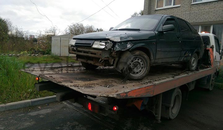 Эвакуация после ДТП